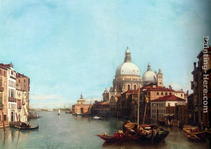 Le Grande Canal, Venise painting - Francois Antoine Bossuet Le Grande Canal, Venise art painting